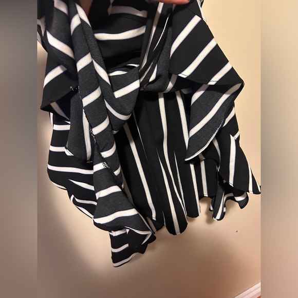 Blue Rain faux wrap romper- looks like a dress - Picture 5 of 7